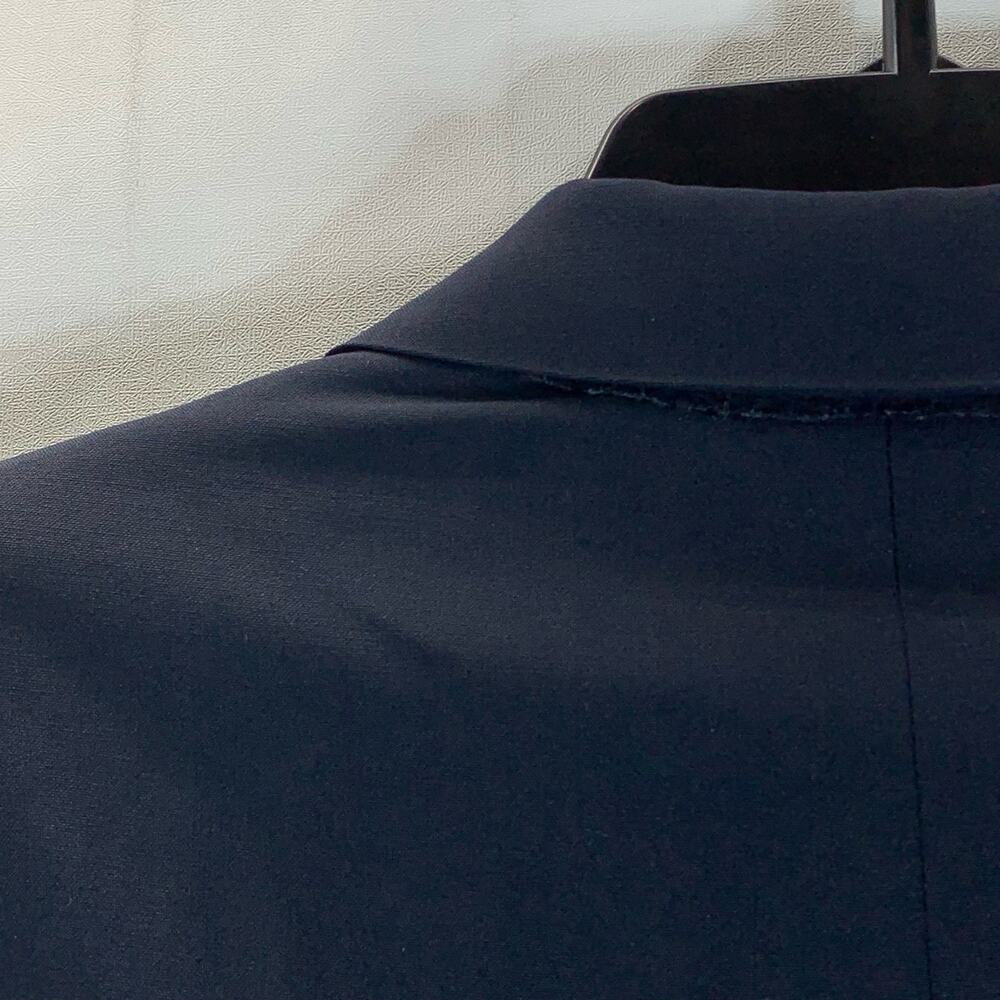 Theory Men's Navy Sharp/Edison-T Two-Button Wool-… - image 4